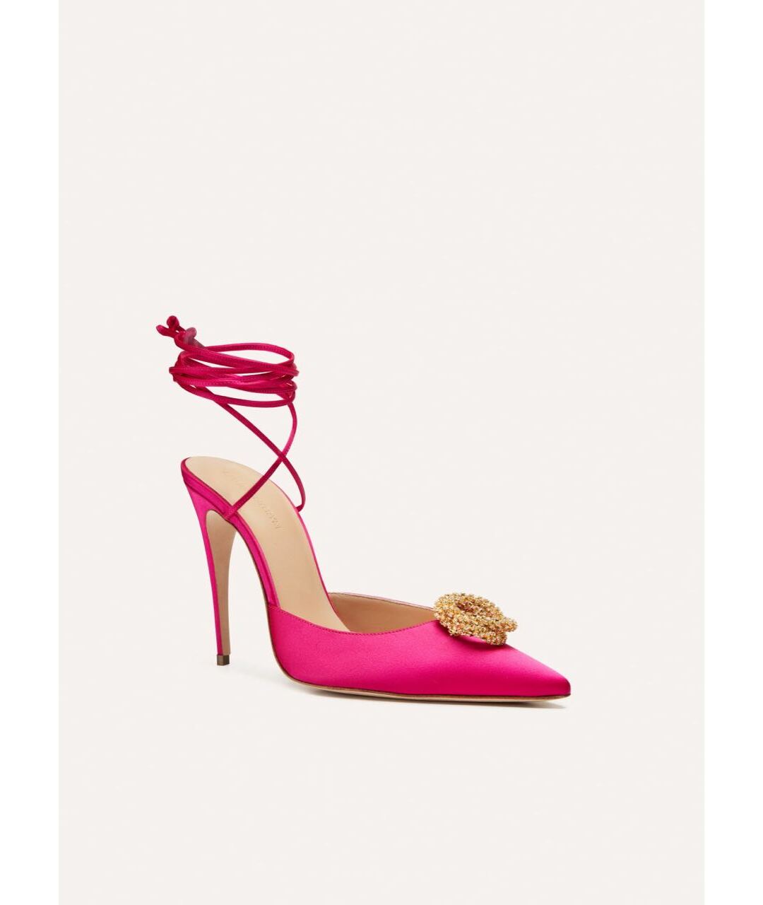 MAGDA BUTRYM Розовые текстильные туфли, фото 3