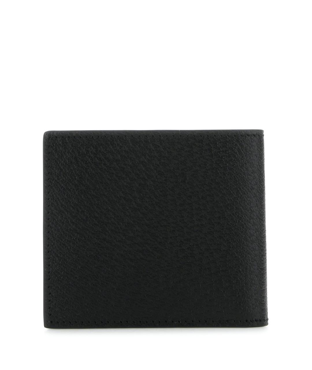 GUCCI Черный кожаный кошелек, фото 3