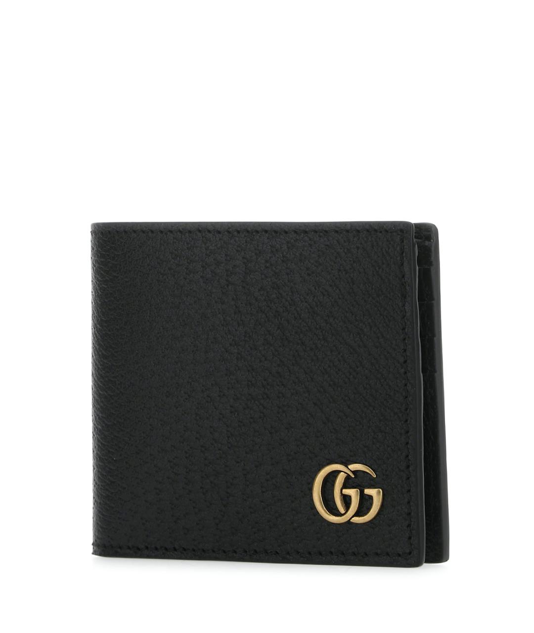 GUCCI Черный кожаный кошелек, фото 2