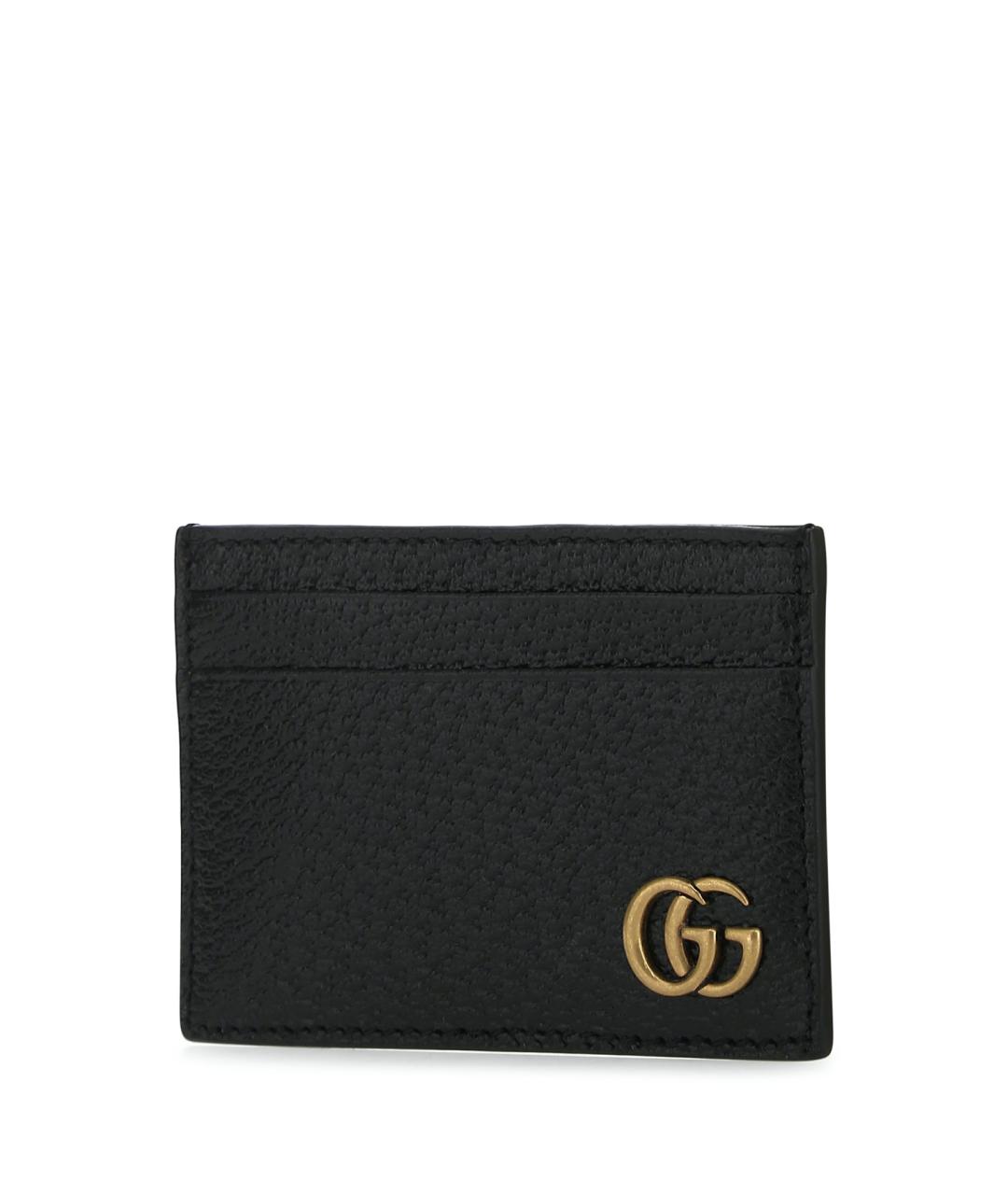 GUCCI Черный кожаный кардхолдер, фото 2
