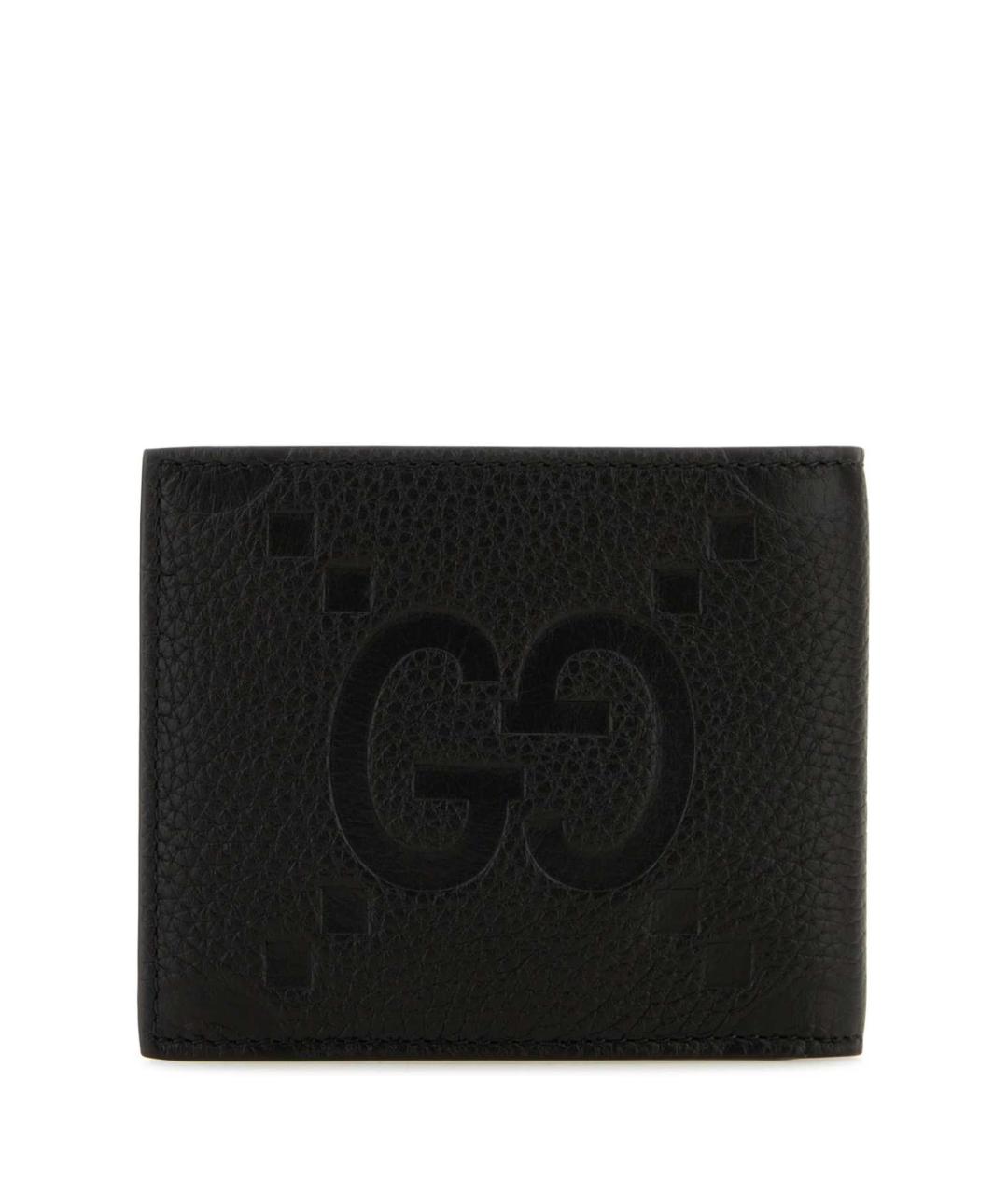 GUCCI Черный кожаный кошелек, фото 2