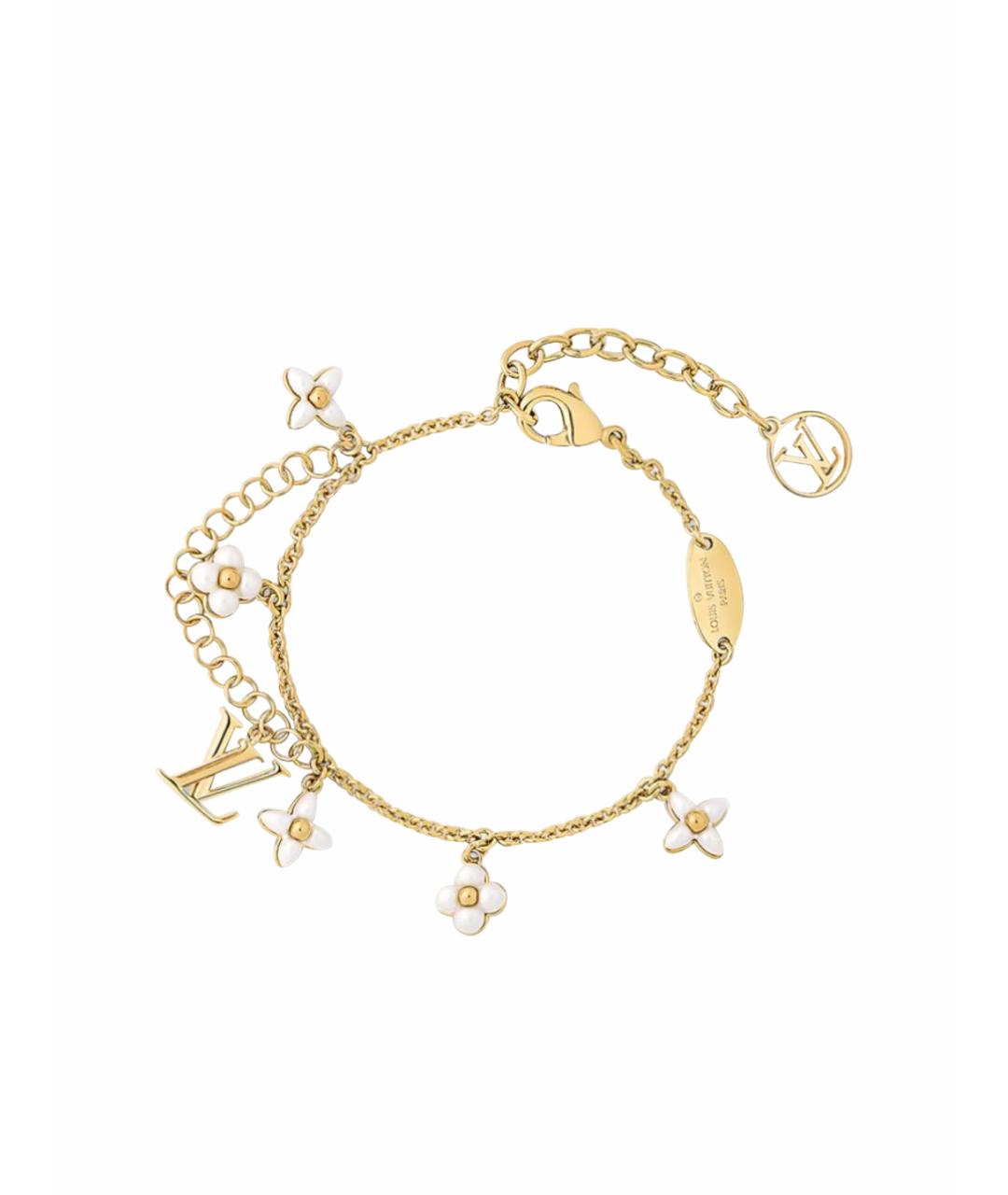 LOUIS VUITTON Золотой позолоченный браслет, фото 1