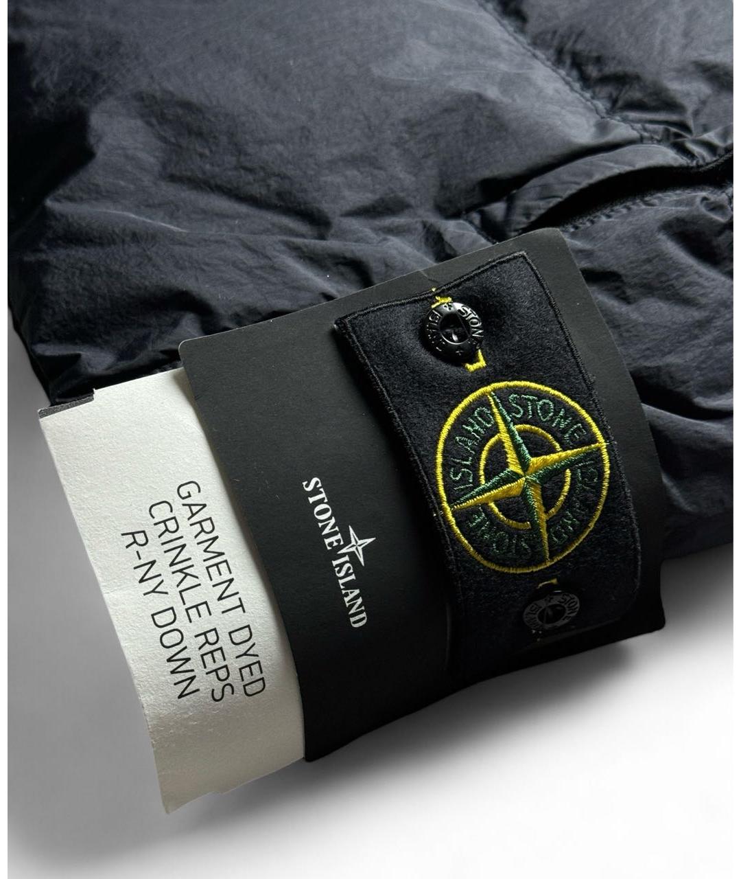 STONE ISLAND Темно-синий жилет, фото 3