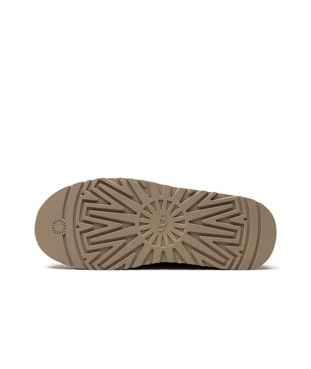 UGG AUSTRALIA Бежевые замшевые мюли, фото 4
