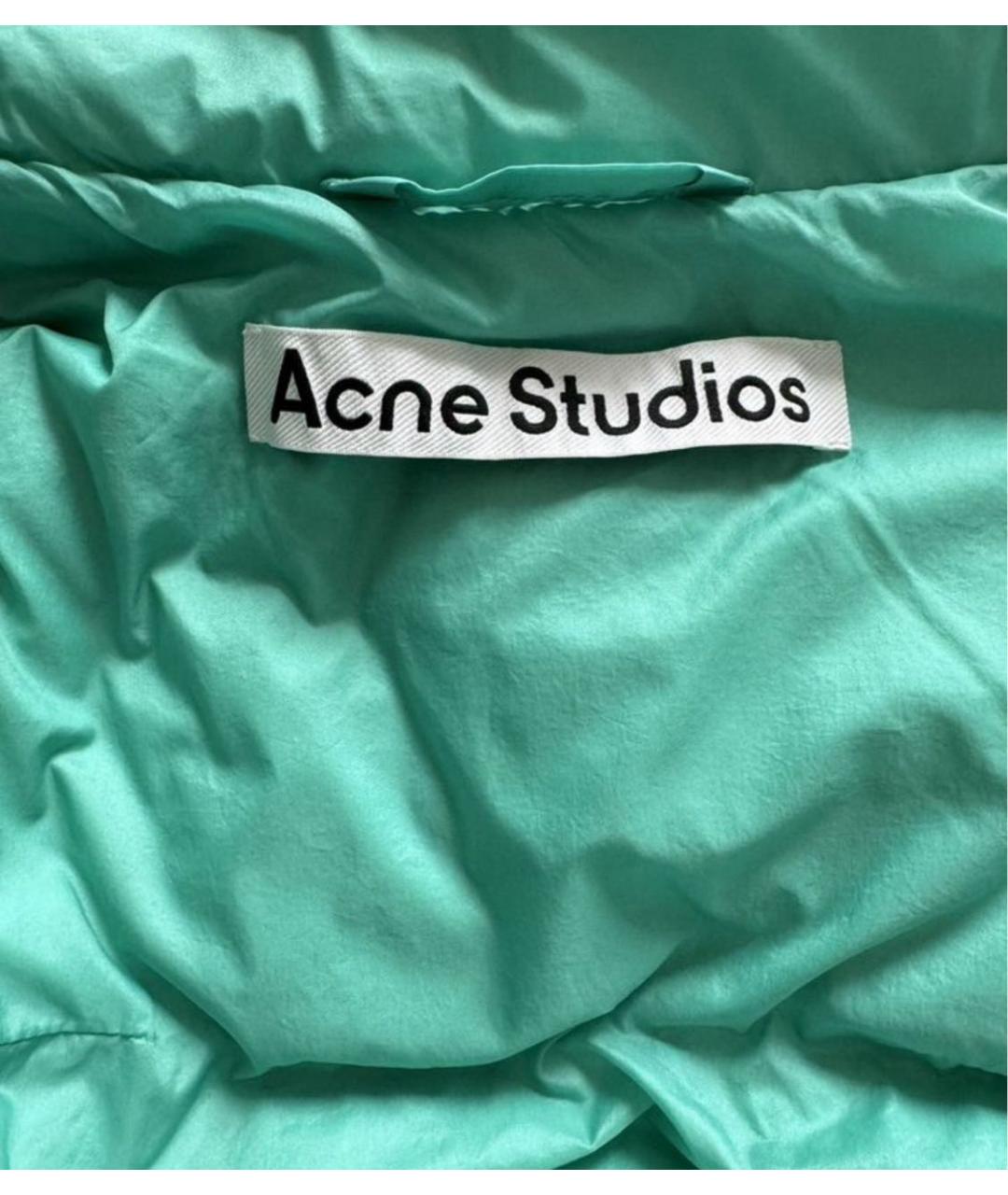 ACNE STUDIOS Бирюзовая куртка, фото 4