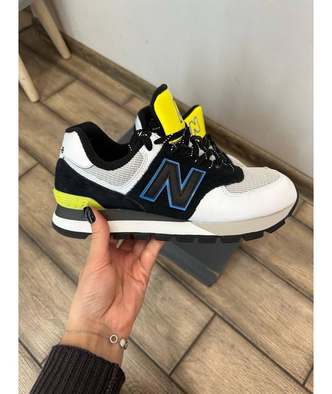 NEW BALANCE Мульти кожаные низкие кроссовки / кеды, фото 7