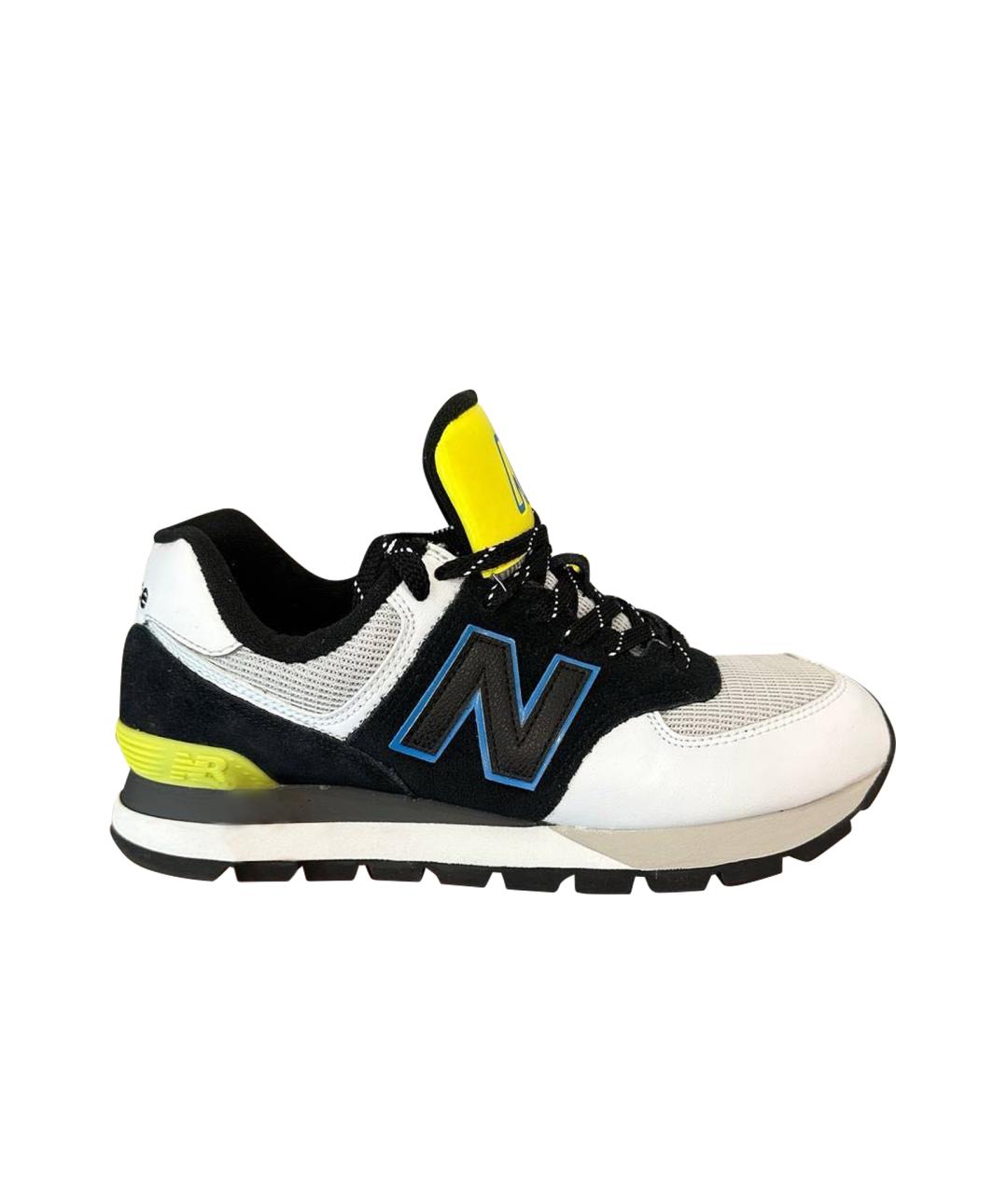 NEW BALANCE Мульти кожаные низкие кроссовки / кеды, фото 1