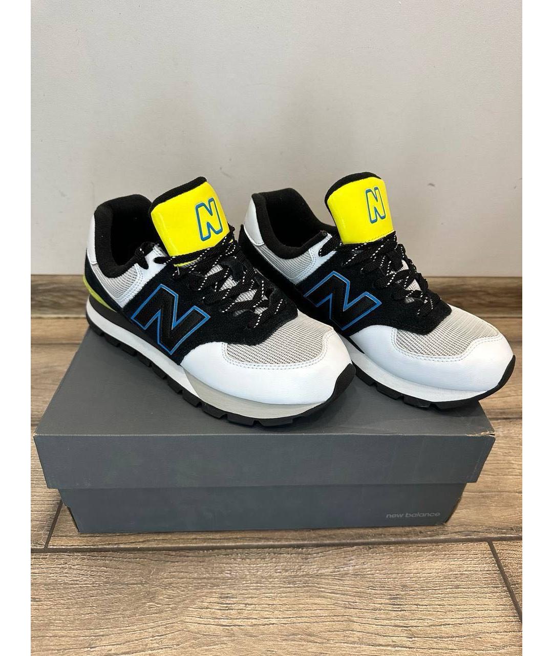 NEW BALANCE Мульти кожаные низкие кроссовки / кеды, фото 2