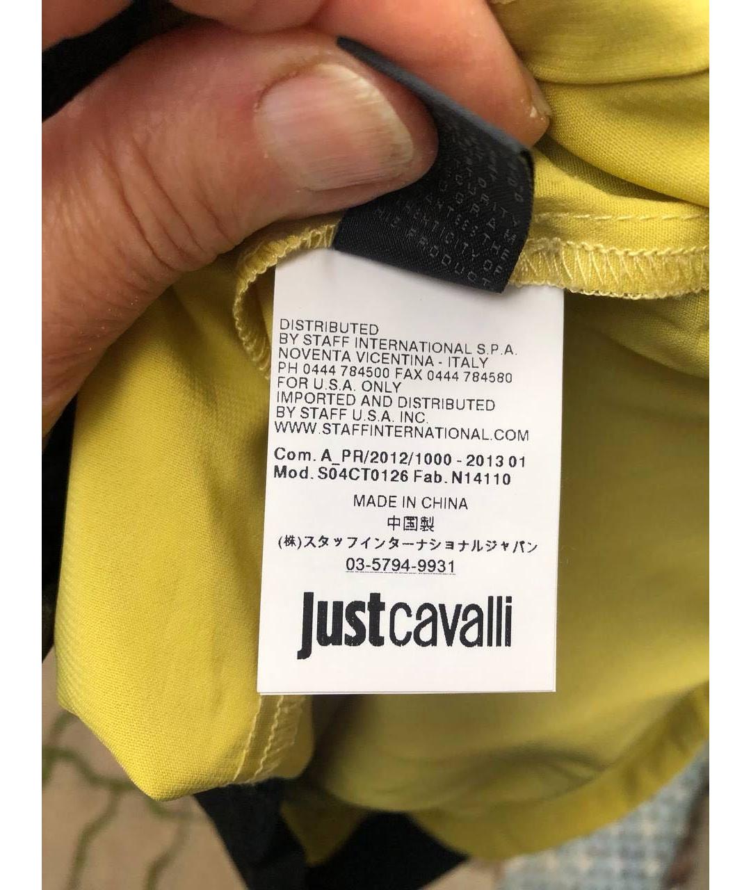 JUST CAVALLI Мульти повседневное платье, фото 4