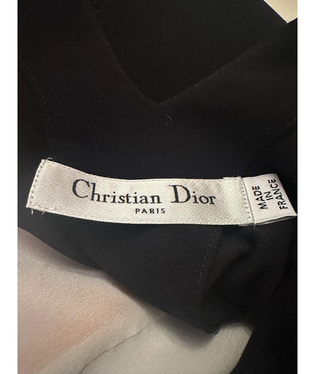 CHRISTIAN DIOR Мульти коктейльное платье, фото 3