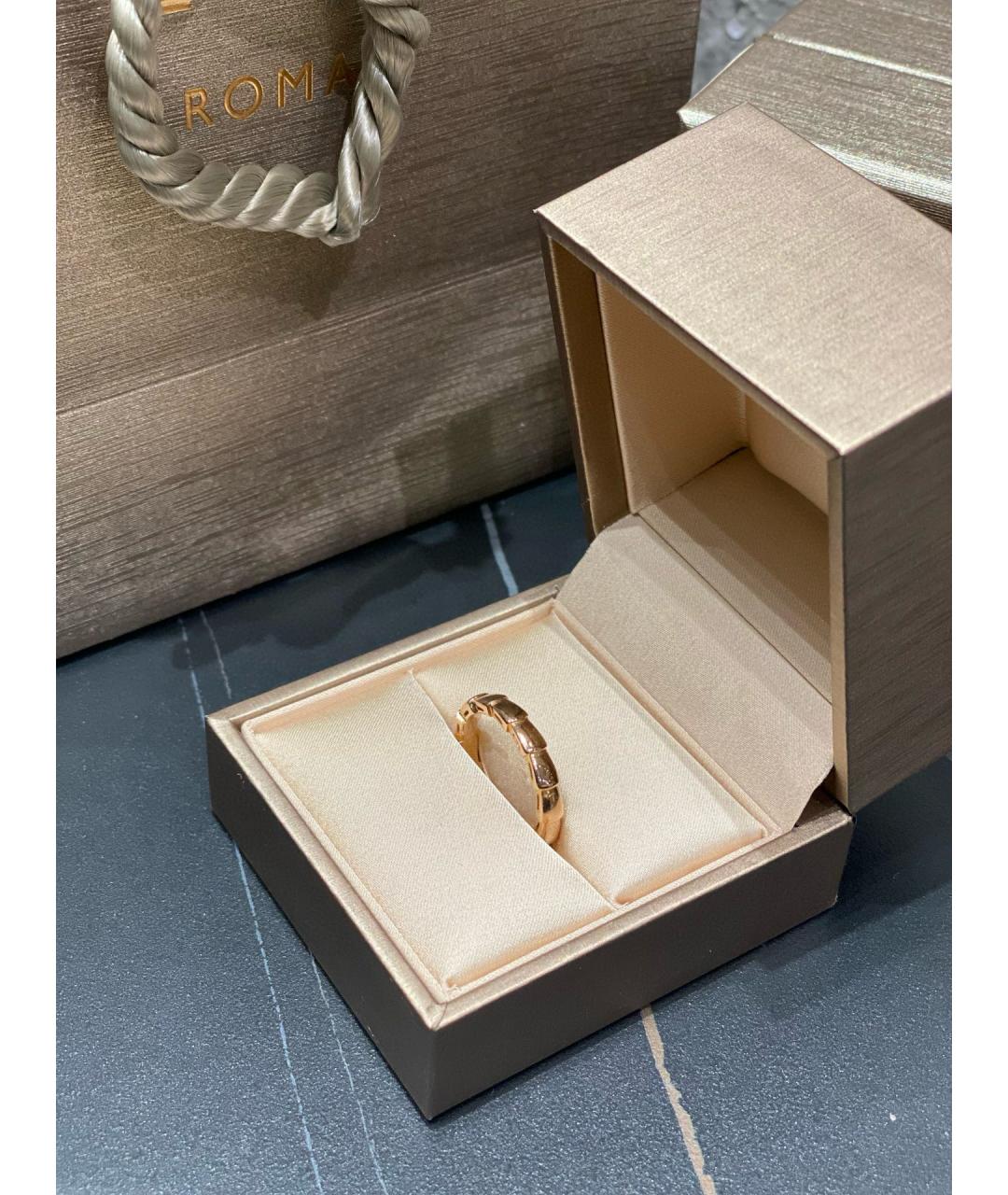 BVLGARI Розовое кольцо из розового золота, фото 2