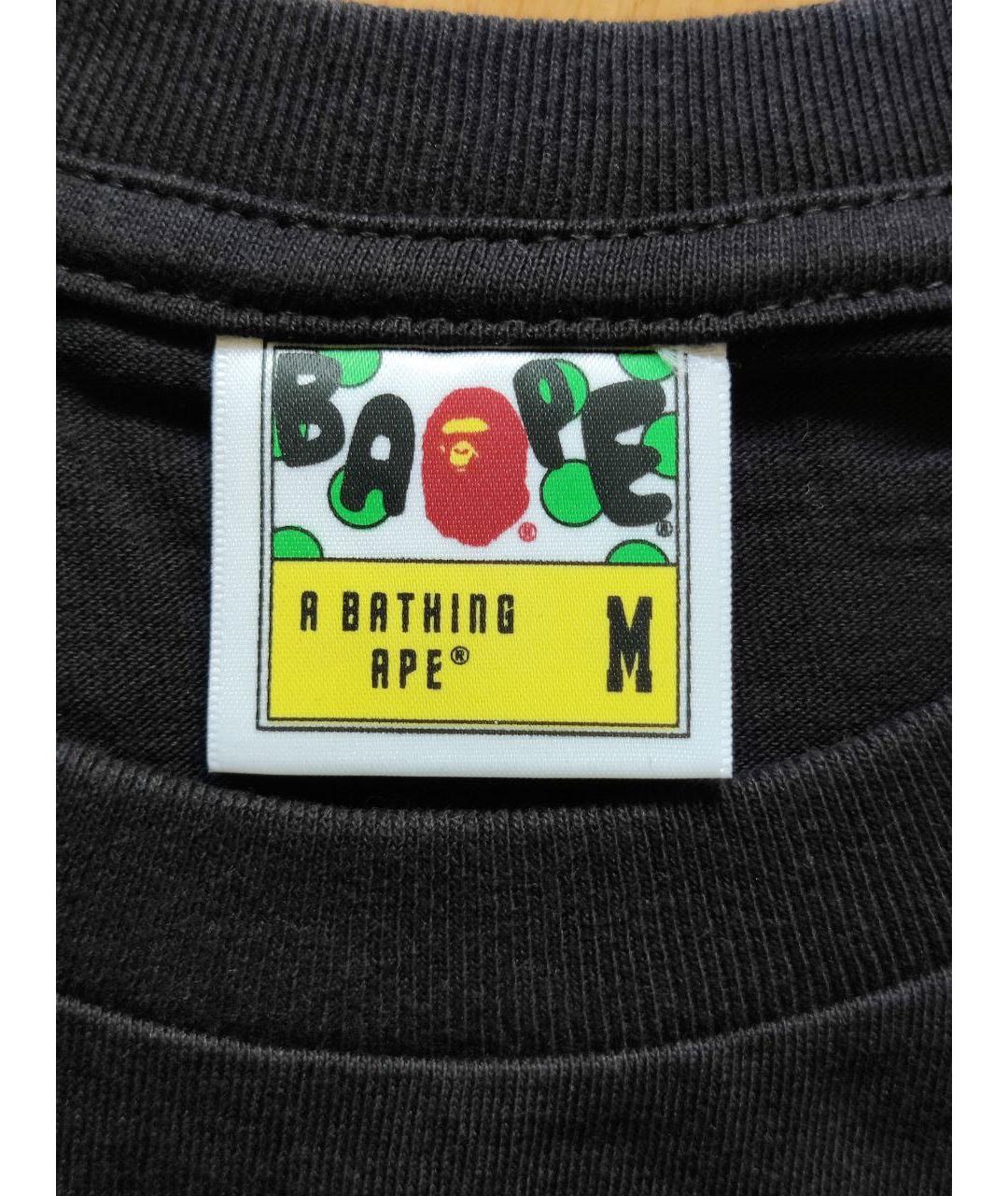 A BATHING APE Мульти хлопковая футболка, фото 2