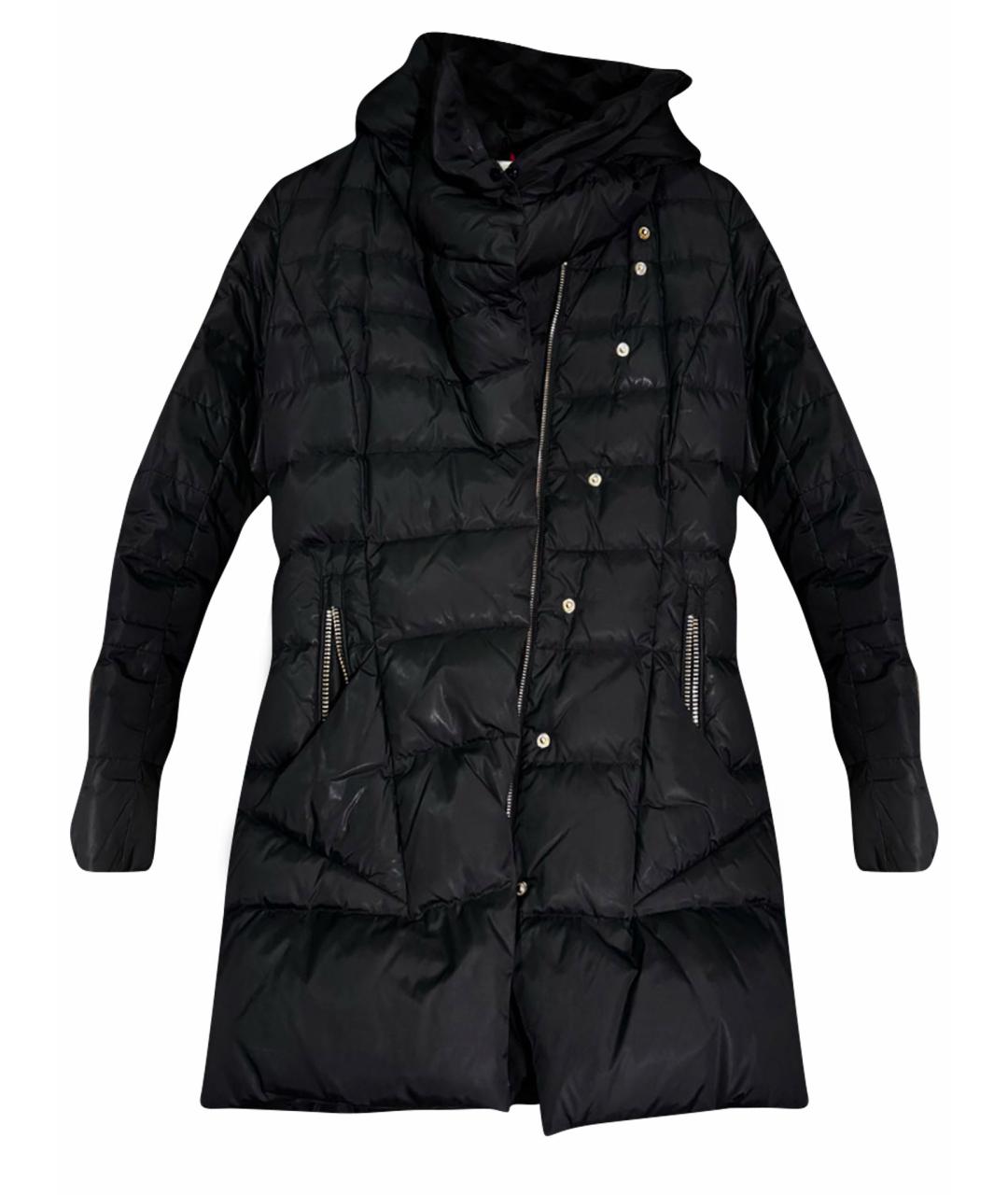 MONCLER Черный пуховик, фото 1