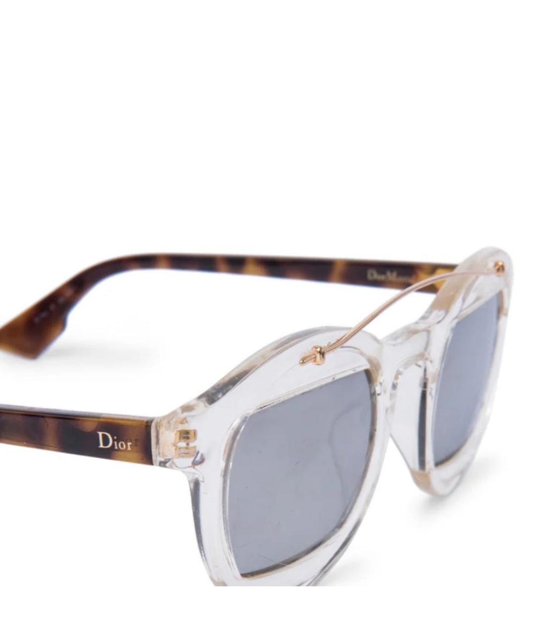 CHRISTIAN DIOR Мульти пластиковые солнцезащитные очки, фото 3