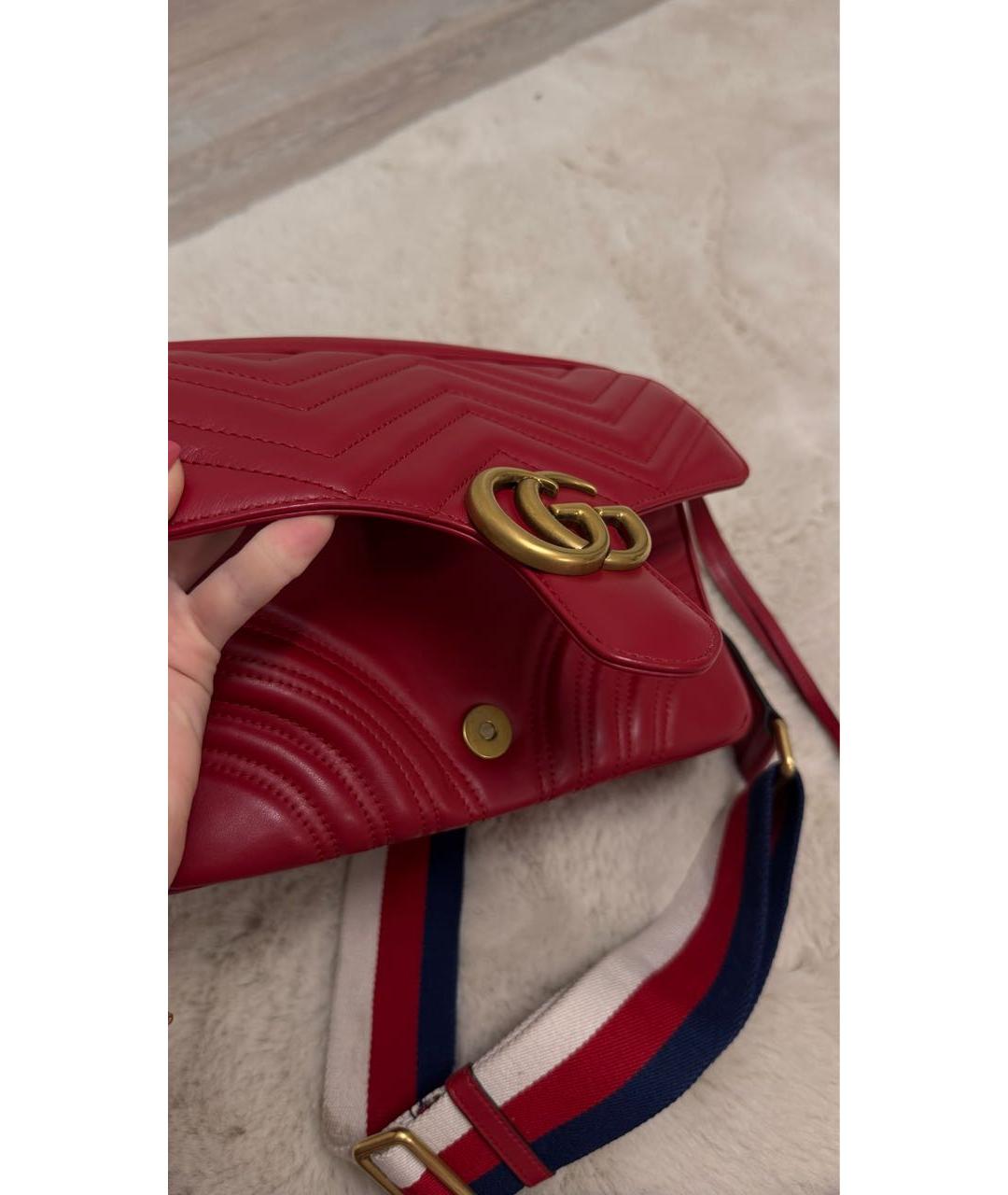 GUCCI Бордовая сумка через плечо, фото 2