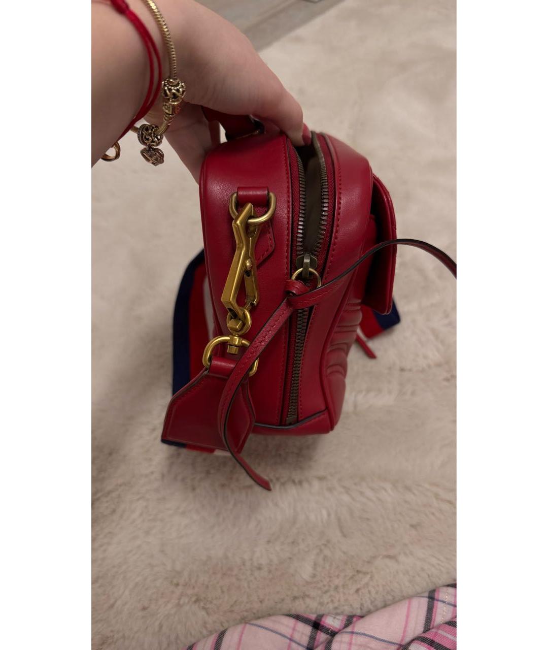 GUCCI Бордовая сумка через плечо, фото 5