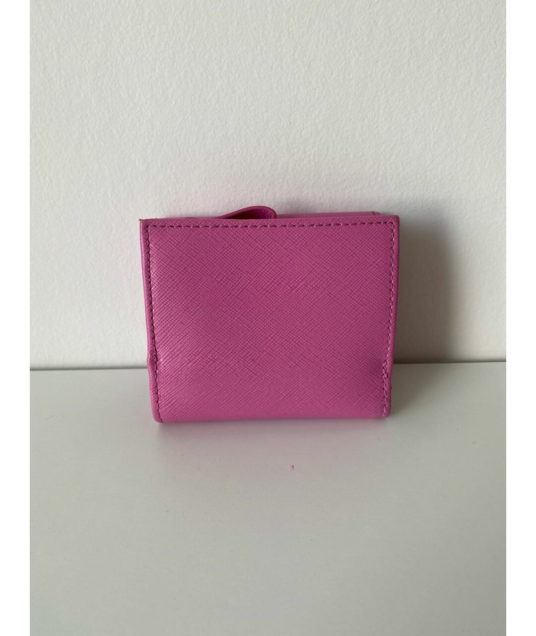 COCCINELLE Розовый кожаный кошелек, фото 3