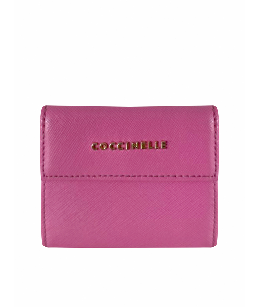 COCCINELLE Розовый кожаный кошелек, фото 1