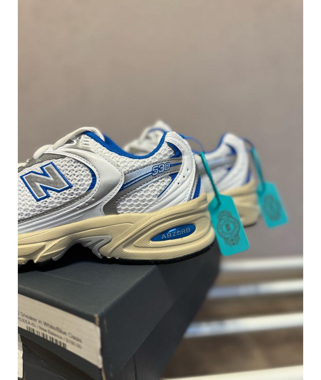 NEW BALANCE Белые кроссовки, фото 5