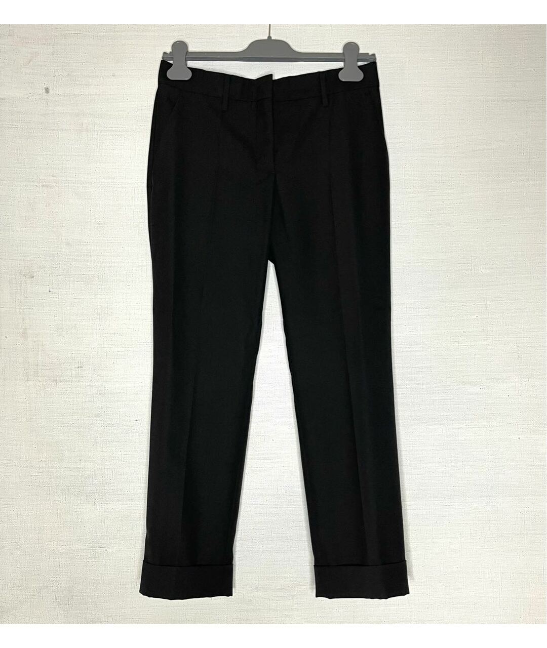 PRADA Черные прямые брюки, фото 7