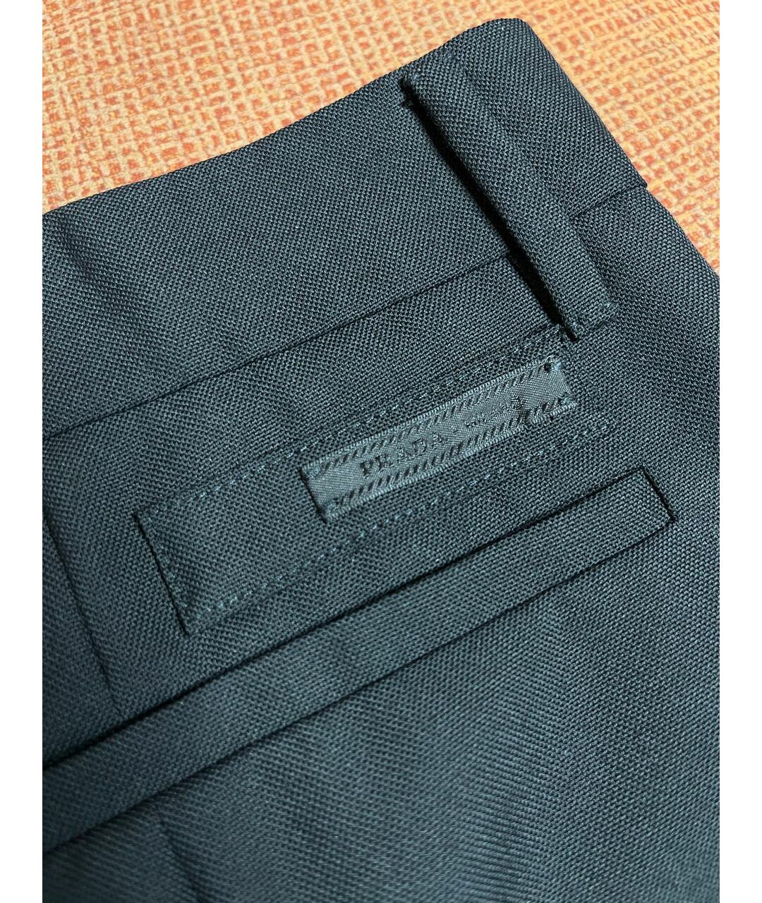 PRADA Черные прямые брюки, фото 4