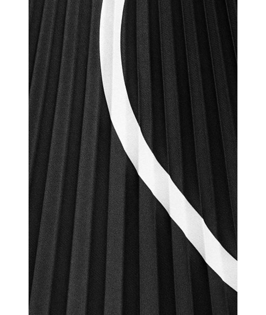 VALENTINO Черная вискозная юбка миди, фото 5