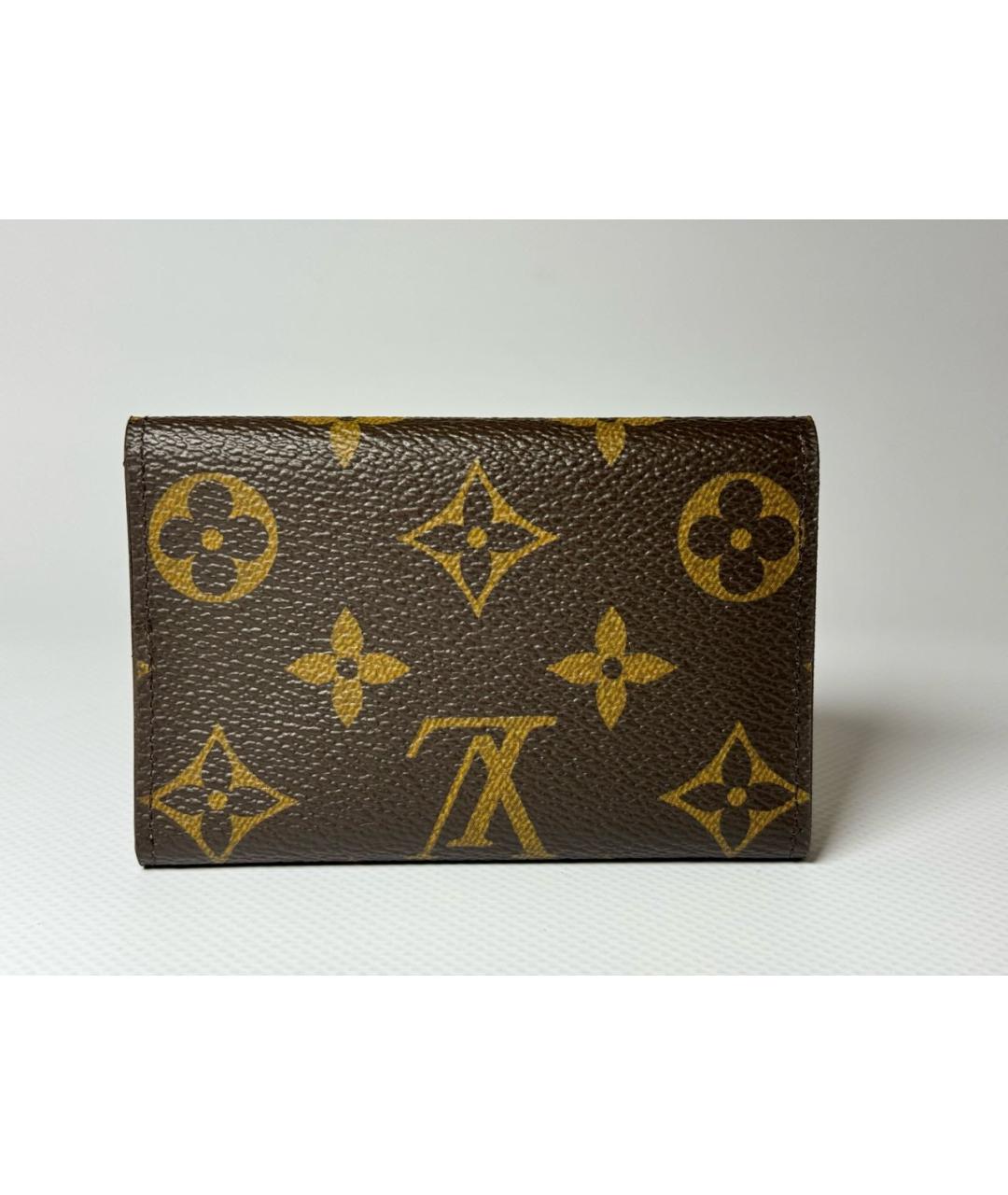 LOUIS VUITTON Коричневая ключница, фото 3