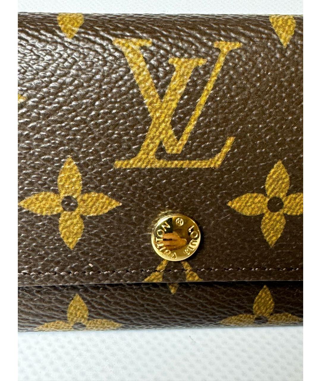 LOUIS VUITTON Коричневая ключница, фото 8