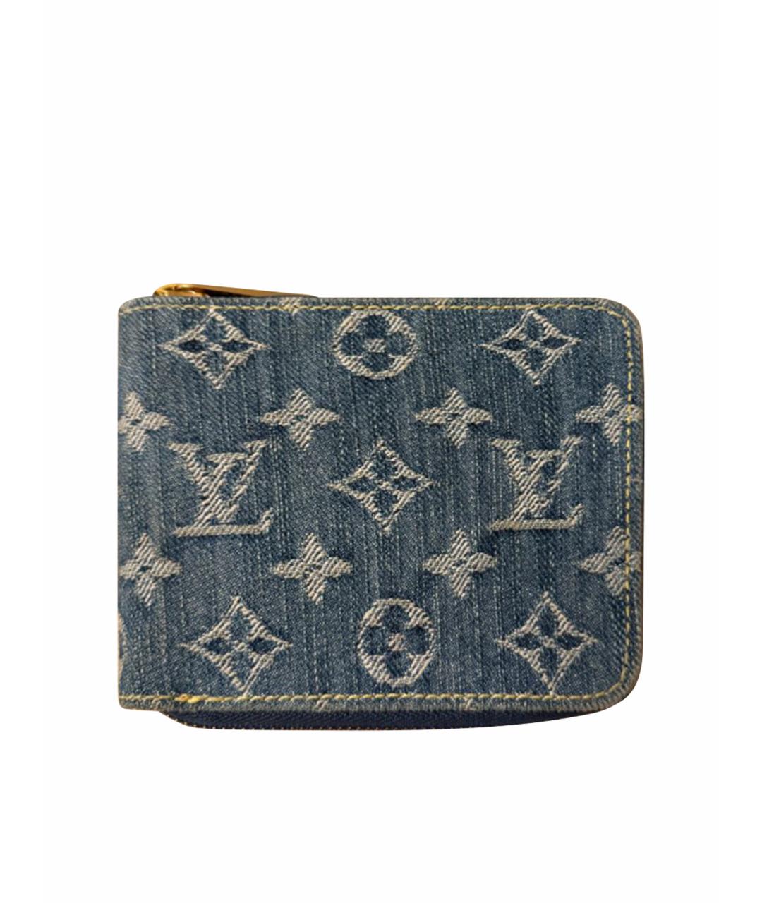 LOUIS VUITTON Голубой кошелек, фото 1