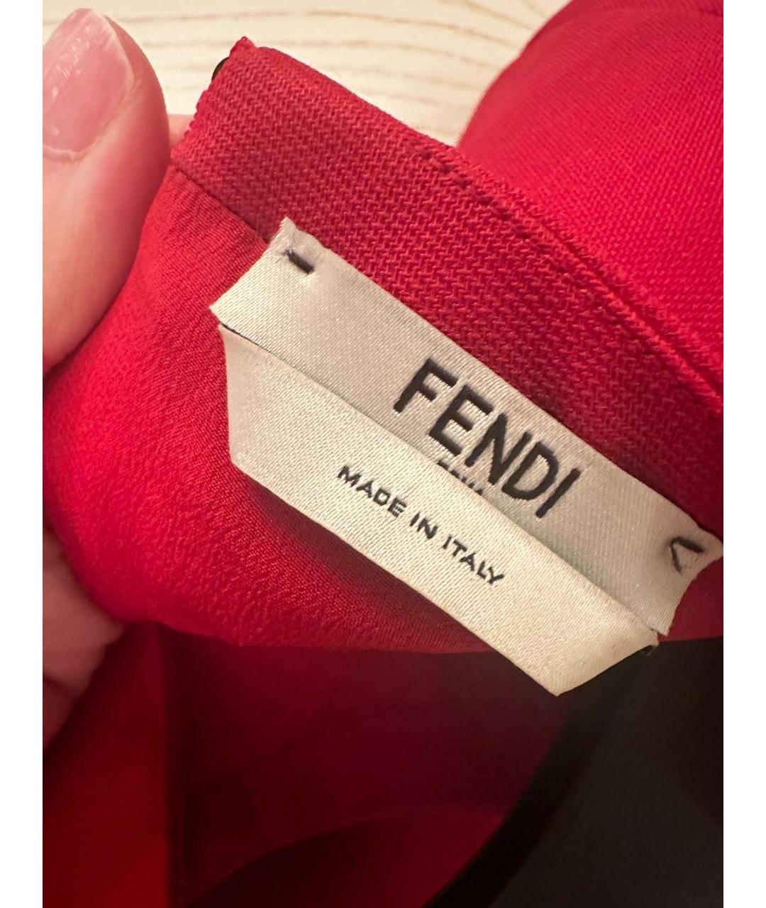 FENDI Шерстяное платье, фото 3