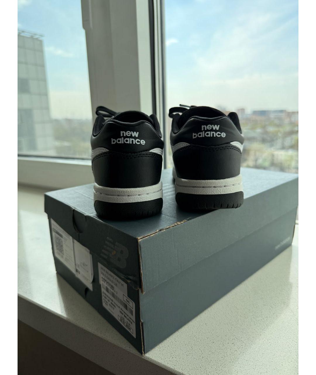 NEW BALANCE Белые кожаные кеды, фото 5