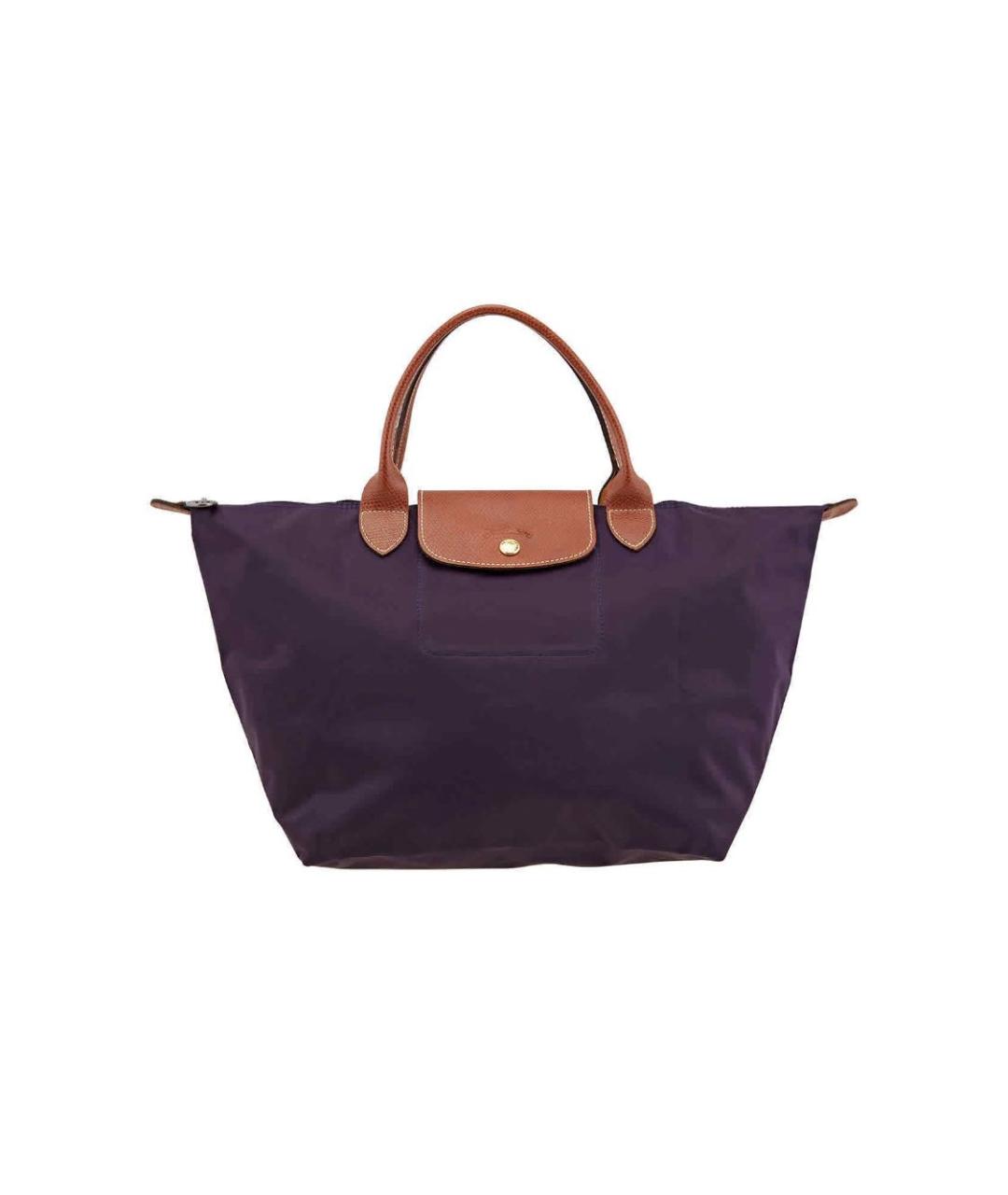 LONGCHAMP Фиолетовая сумка тоут, фото 1