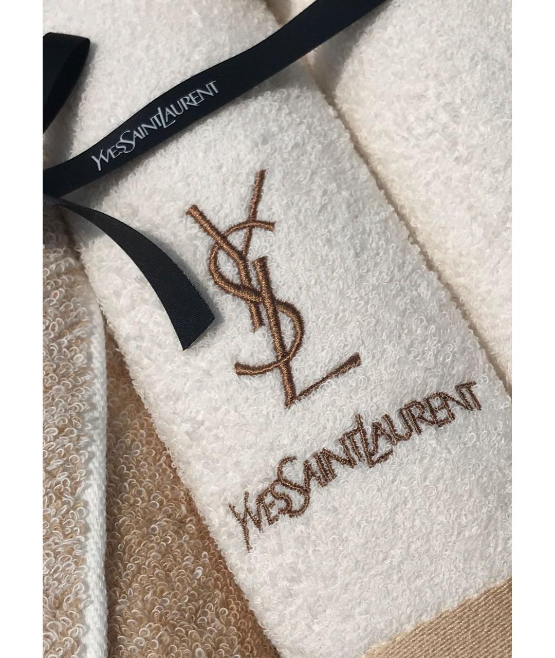 SAINT LAURENT Хлопковое полотенце, фото 3