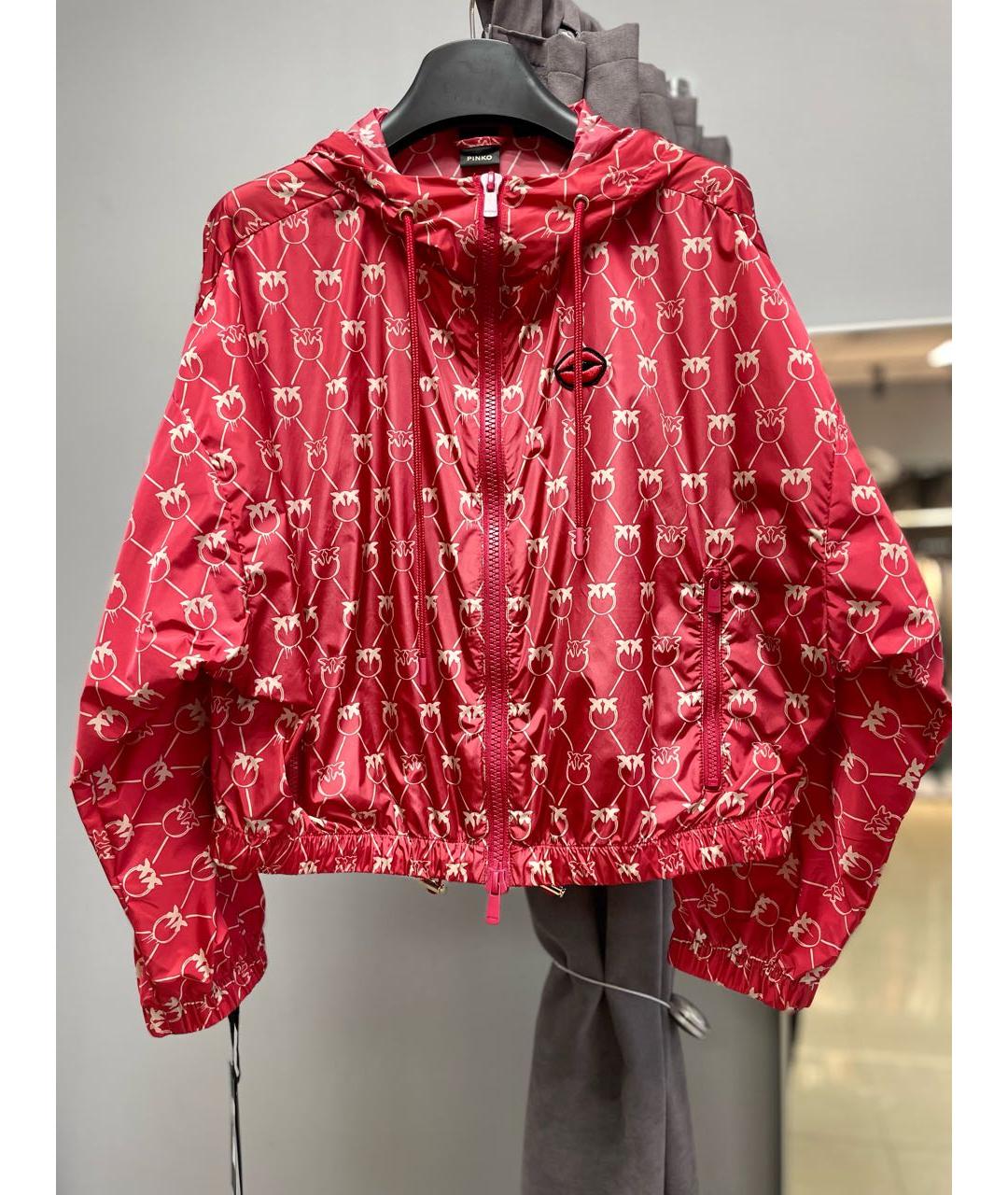 PINKO Красная куртка, фото 6