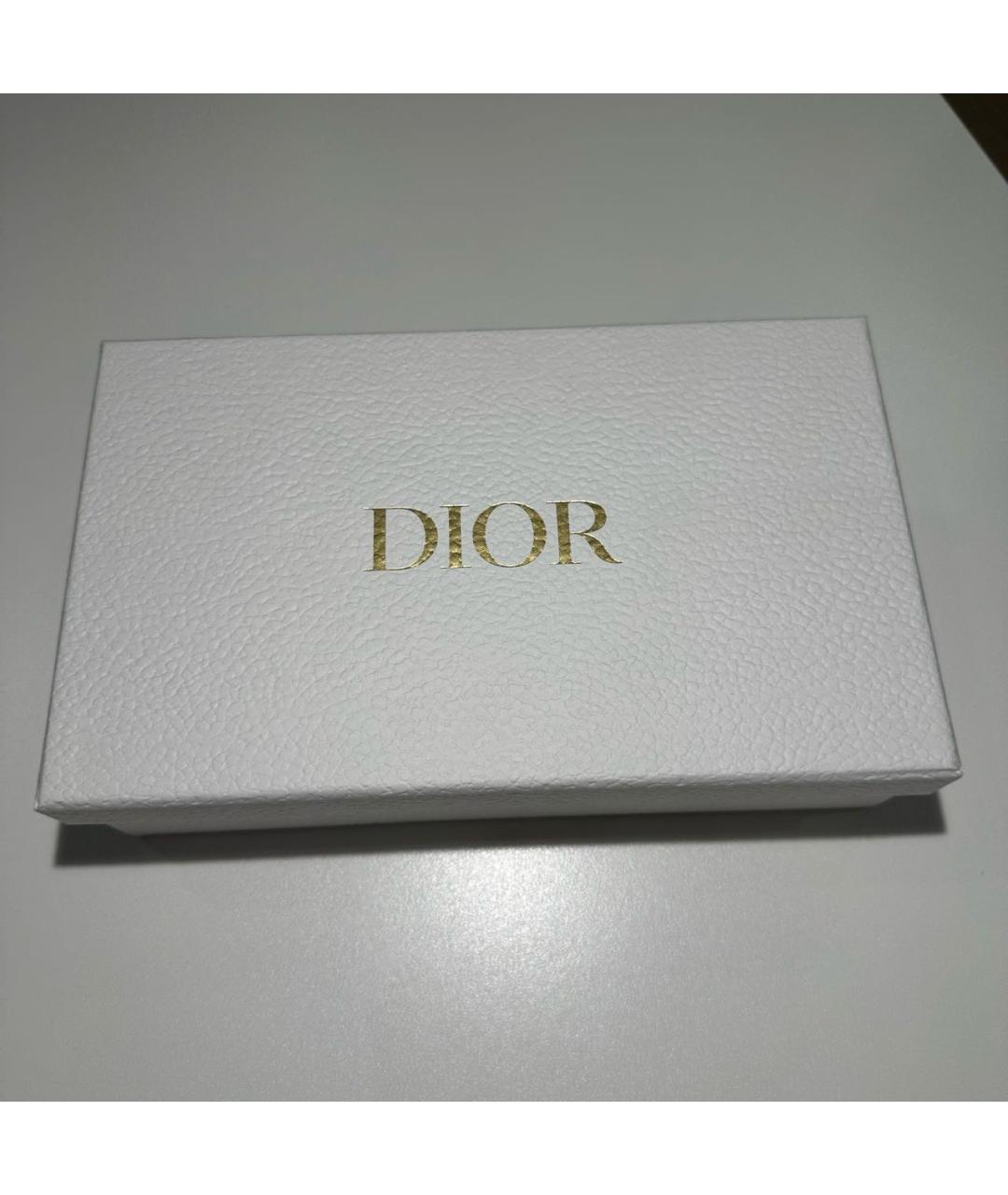 CHRISTIAN DIOR Бежевый шелковый платок, фото 4