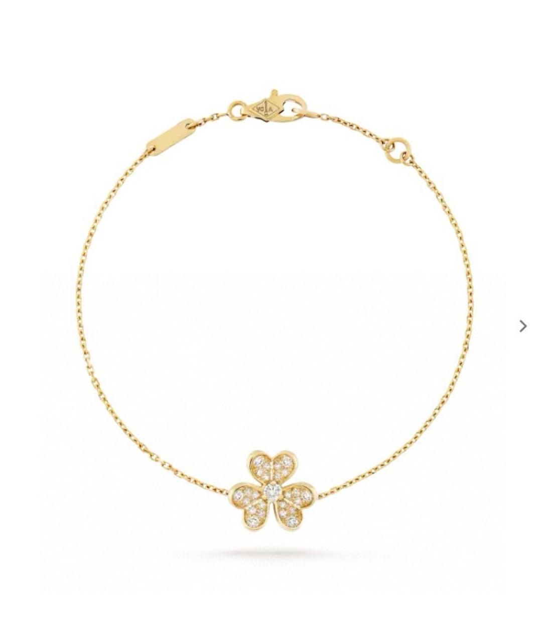 VAN CLEEF & ARPELS Желтый браслет из желтого золота, фото 7