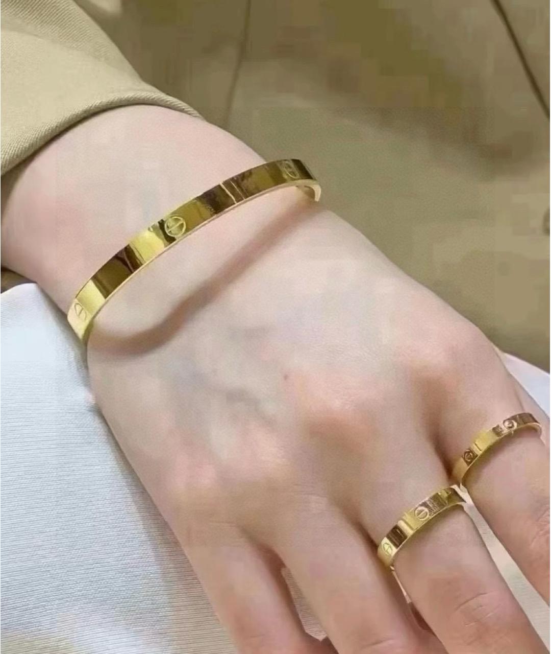 CARTIER Золотое кольцо из желтого золота, фото 5