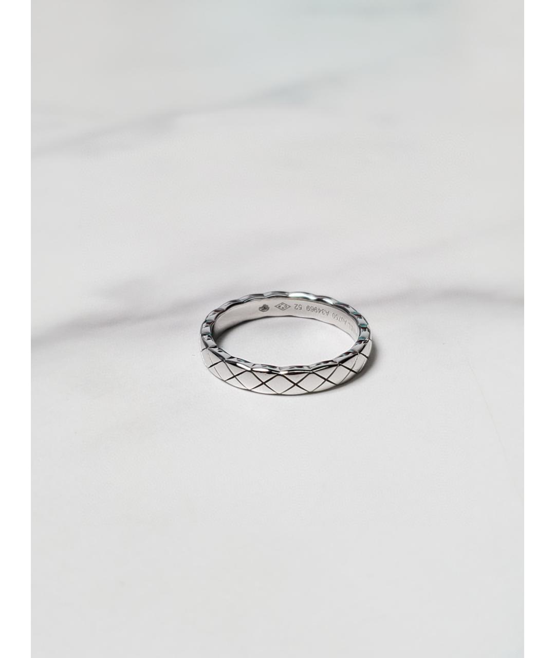 CHANEL Белое кольцо из белого золота, фото 2