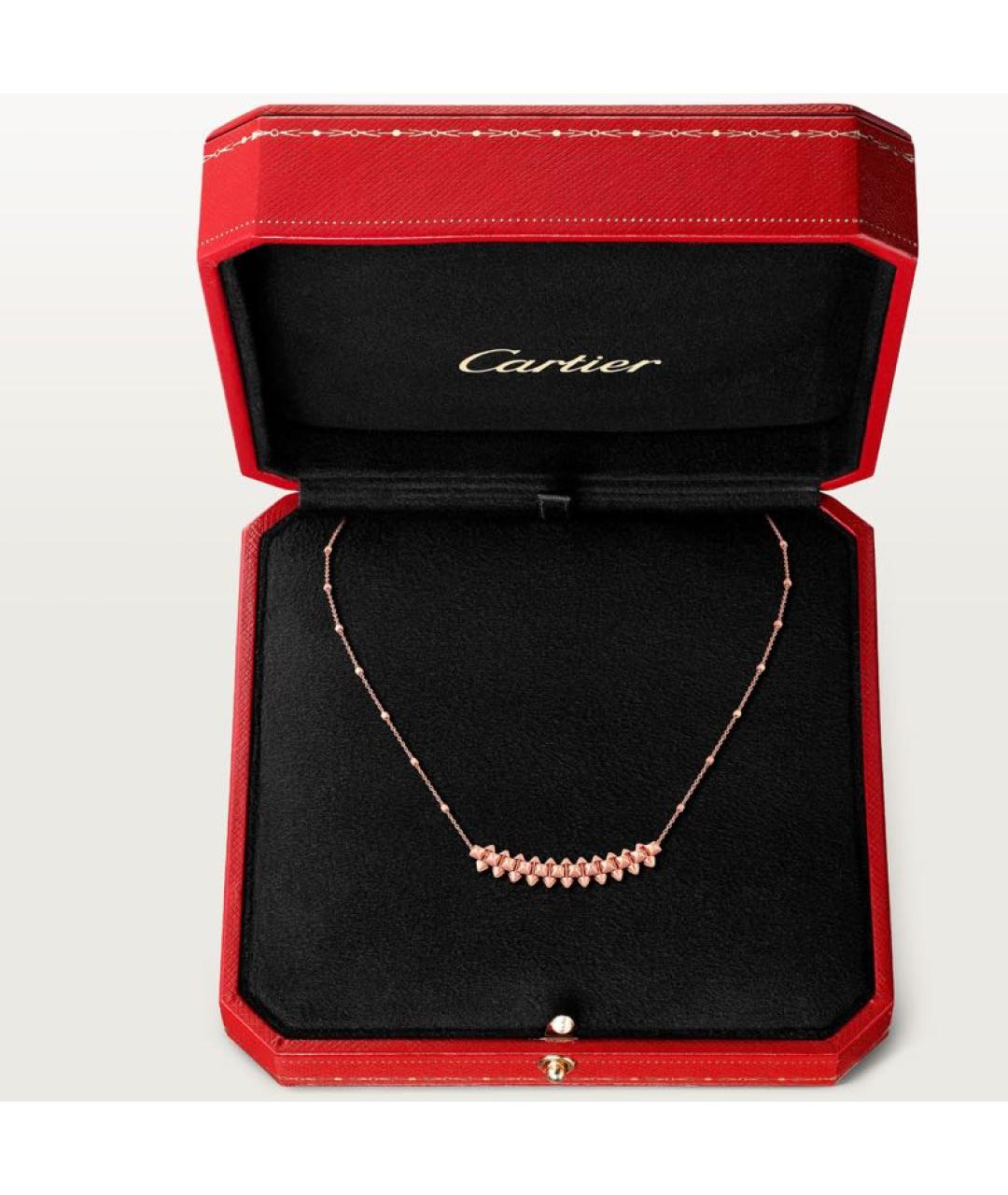 CARTIER Колье из розового золота, фото 5