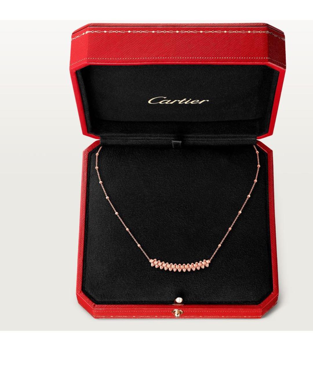 CARTIER Колье из розового золота, фото 5