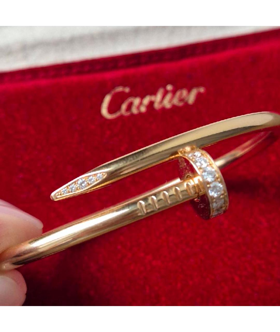 CARTIER Розовый браслет из розового золота, фото 4