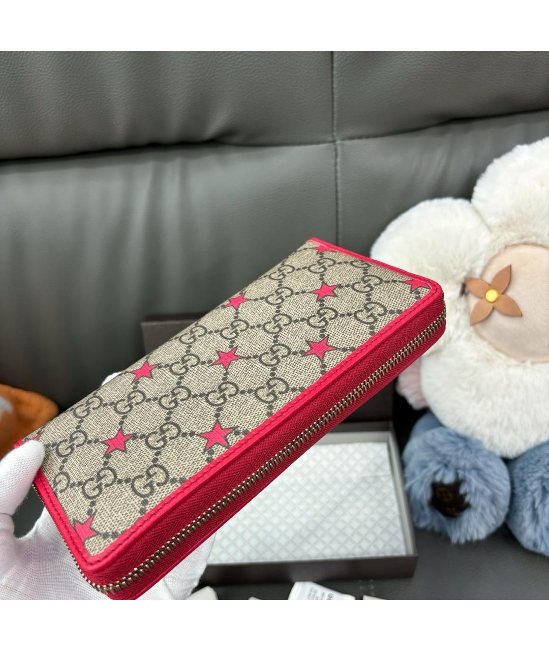 GUCCI Бежевый кошелек, фото 5