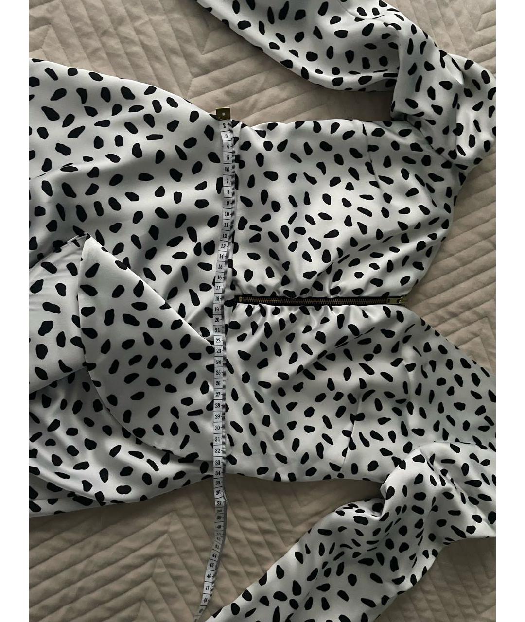 SELF-PORTRAIT Белое полиэстеровое коктейльное платье, фото 5