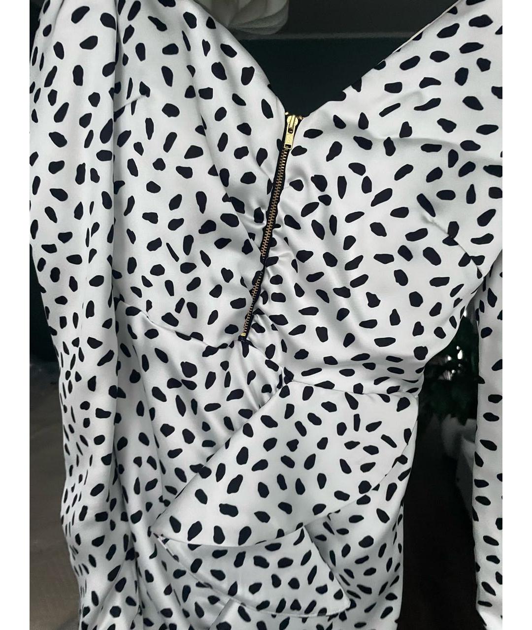 SELF-PORTRAIT Белое полиэстеровое коктейльное платье, фото 2