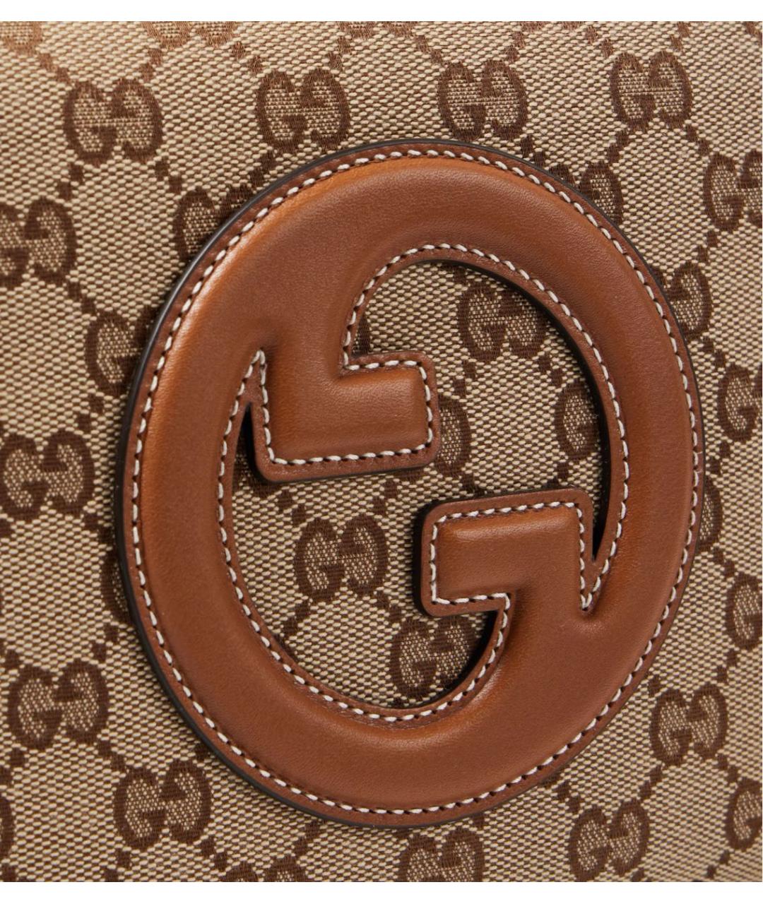 GUCCI Коричневая сумка через плечо, фото 2