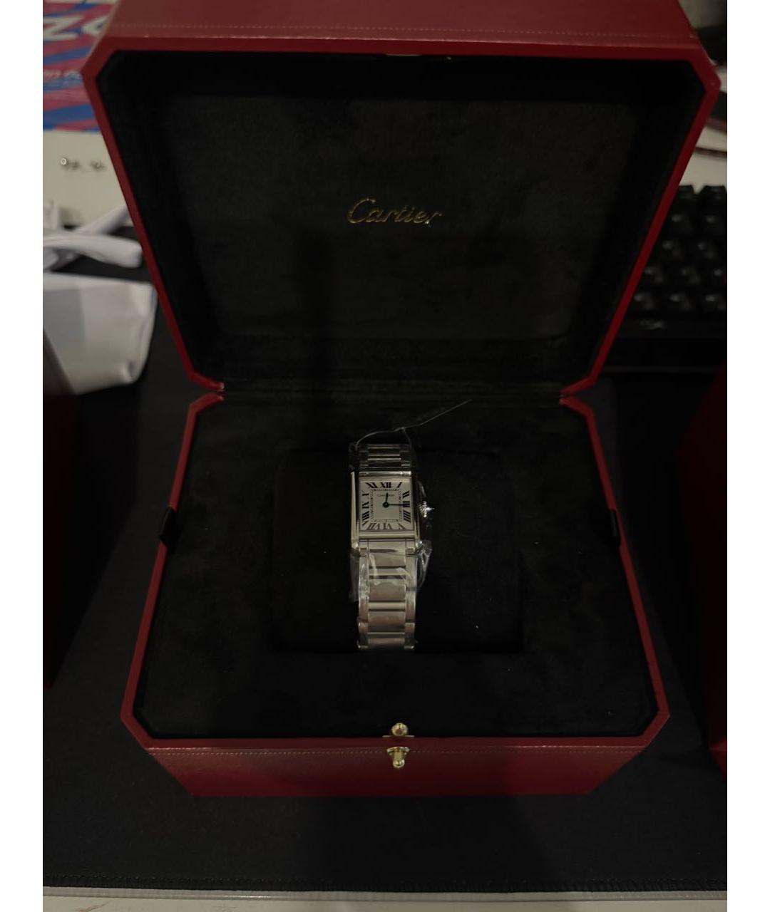 CARTIER Серебряные металлические часы, фото 5