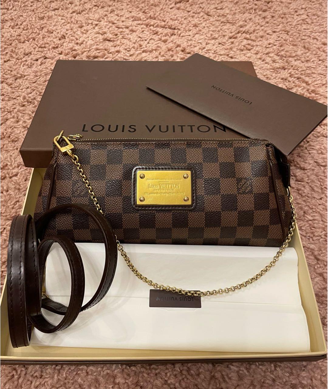 LOUIS VUITTON Коричневая сумка через плечо, фото 2