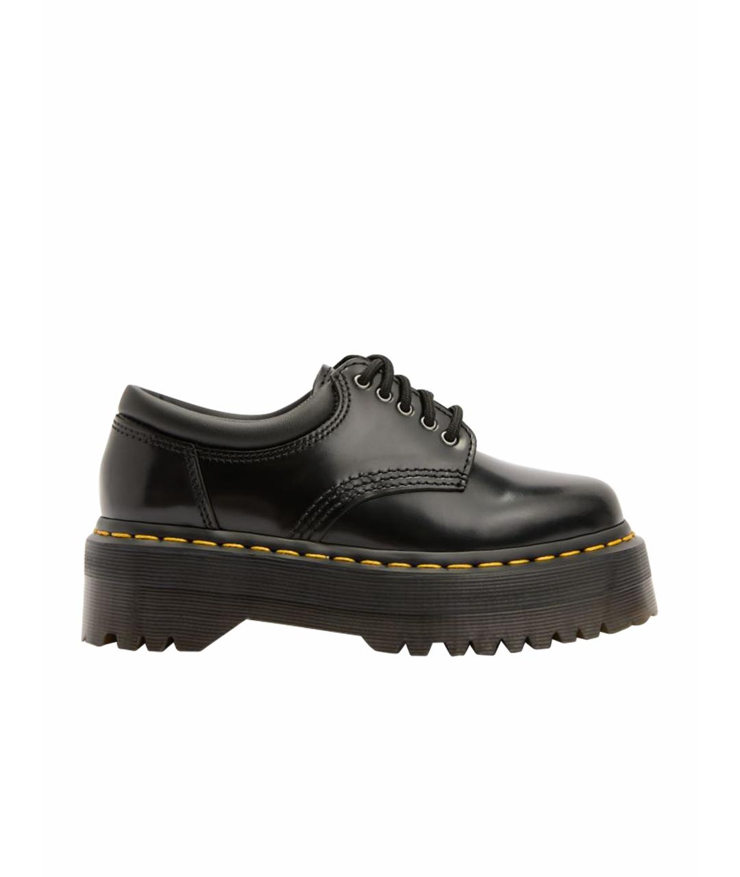 DR. MARTENS Черные кожаные ботинки, фото 1
