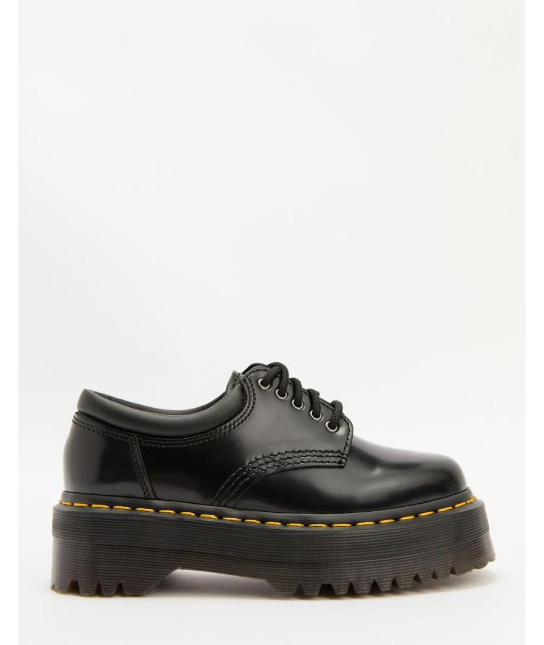 DR. MARTENS Черные кожаные ботинки, фото 5