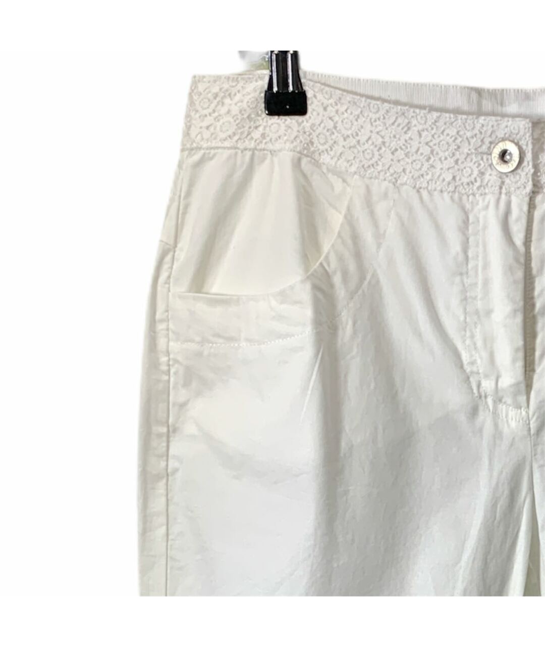 DOLCE&GABBANA Белые хлопковые брюки и шорты, фото 4
